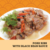 Pork Ribs with Black Bean Sauce 鼓汁排骨 (360g)